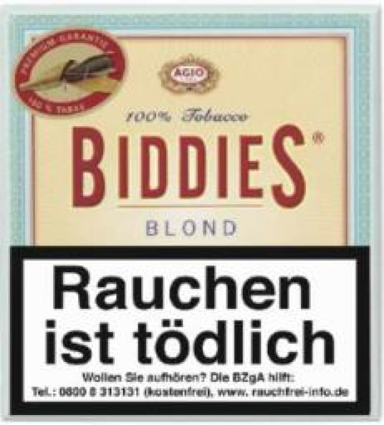 Biddies Blond Zigarillos